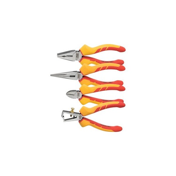 Pliers set- 4 pieces VDE insulated